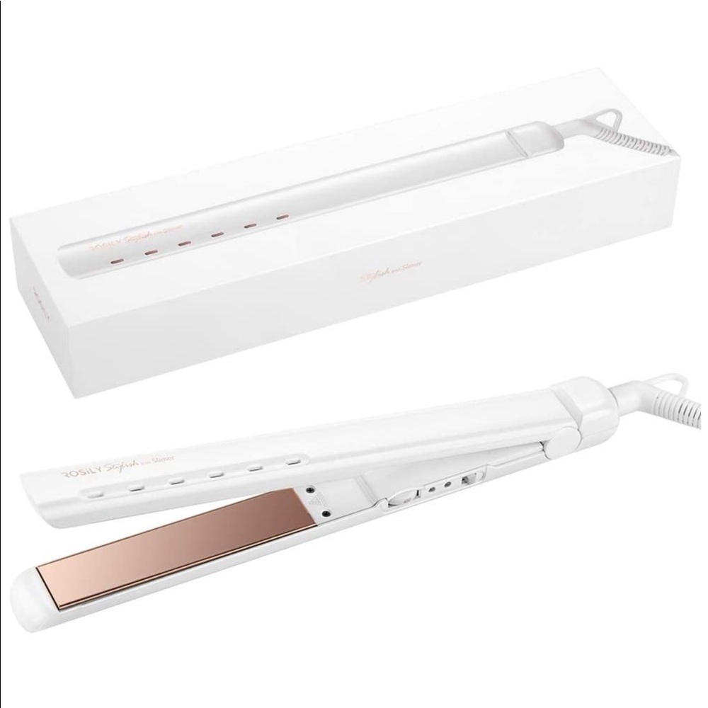 🆕 Rosily Hair Straightener 1” Flat Iron Ceramic